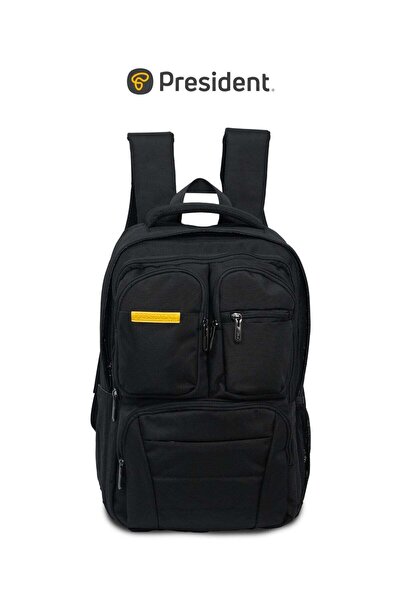 President Premium Laptop Backpack with USB & Type-C Charging Ports – Water Re...