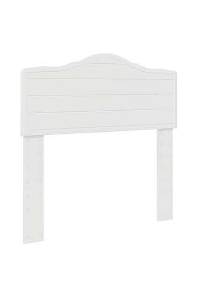 vidaxl Tăblie cap Alb Lucios 75 cm Lemn compozit