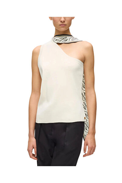 Karl Lagerfeld Γυναικείο Top Κρεμ B2W18012-B09 CANNOLI CREAM