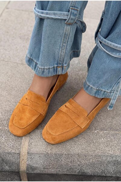 I Love Shoes Melniel Genuine Suede Women's Loafer Orange