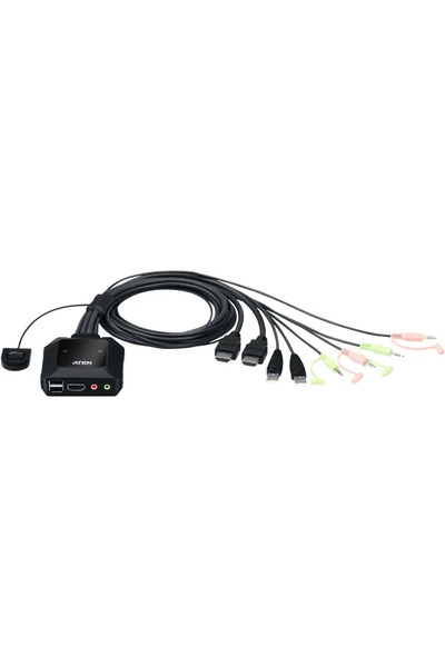 Aten Switch KVM CS22H, 2-Port USB, HDMI
