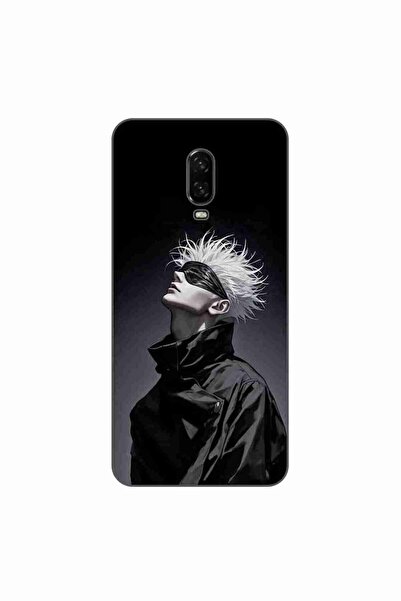 OEM Husa compatibila cu OnePlus 6T Silicon Gel Tpu Model Jujutsu Kaisen Gojo ...