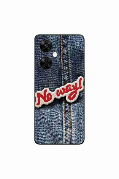 OEM Θήκη συμβατή με OnePlus Nord CE3 Lite Σιλικόνης Gel TPU Μοντέλο No Way Jeans