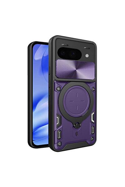 OEM Калъф за Google Pixel 9a, Южно небе, Защита, лилав