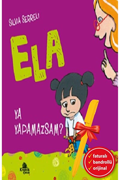 Kronik Kitap Alfa Kalem-Ya Yapamazsam? (Silvia Serreli)Çocuk ve Gençlik Kitap...