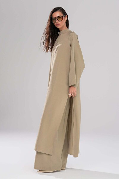 tugfashion Sable Coast Abaya Haki