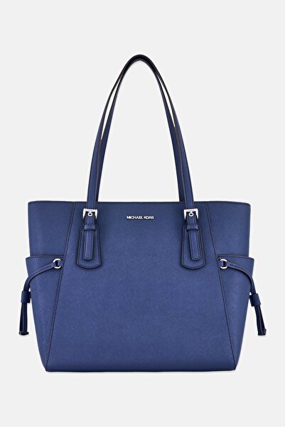 Michael Kors Women Brand Logo Tote, Navy