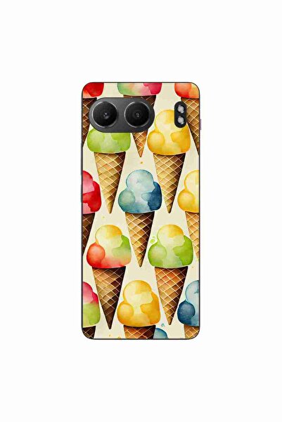 OEM Калъф, съвместим с OnePlus Nord 4, силиконов гел TPU модел с десен на сла...