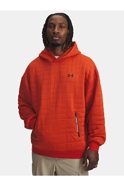 Under Armour Hanorac bărbătesc UA Unstoppable Flc Txtr Hdy-ORG