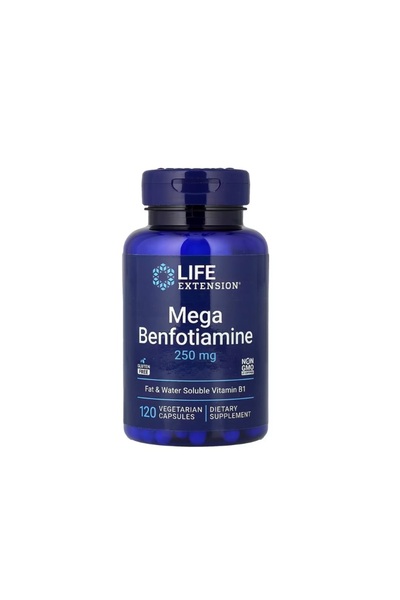 Life Extension Mega Benfotiamine with Thiamine 250mg 120 capsule -