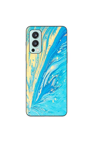 OEM Husa compatibila cu OnePlus Nord 2 Silicon Gel Tpu Model Aqua Bloom