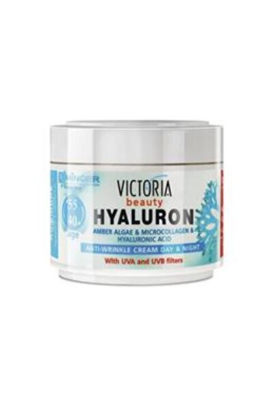 Camco Crema de fata antirid Hyaluron Victoria Beauty Camco, 40-55 ani, 50 ml