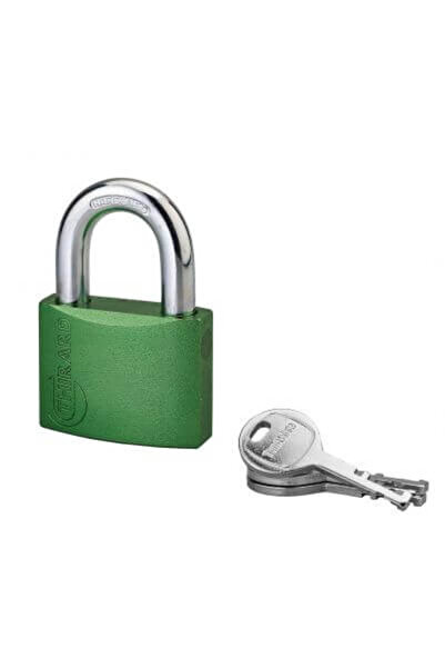 THIRARD Key padlock, COLORFUL, 50 mm,