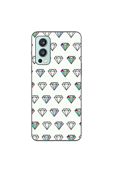 OEM Husa compatibila cu OnePlus Nord 2 Silicon Gel Tpu Model Diamonds Pattern...