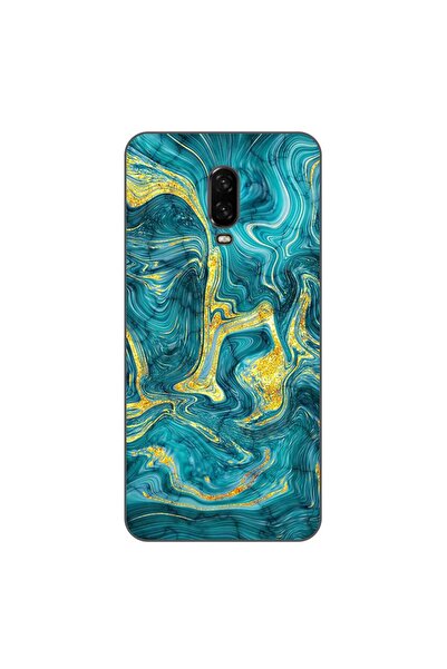 OEM Θήκη συμβατή με OnePlus 6T από σιλικόνη TPU με αφηρημένο σχέδιο πολύτιμων...