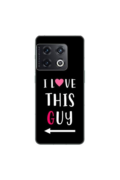 OEM Husa compatibila cu OnePlus 10 Pro Silicon Gel Tpu Model Cupluri I love T...