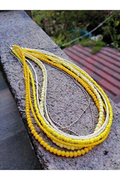Bozhi Necklace Glass Beads Luminous Style