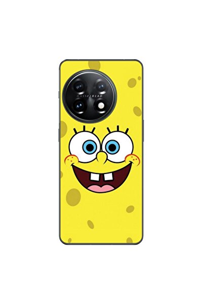 OEM Husa compatibila cu OnePlus 11 Silicon Gel Tpu Model Spongebob Happy