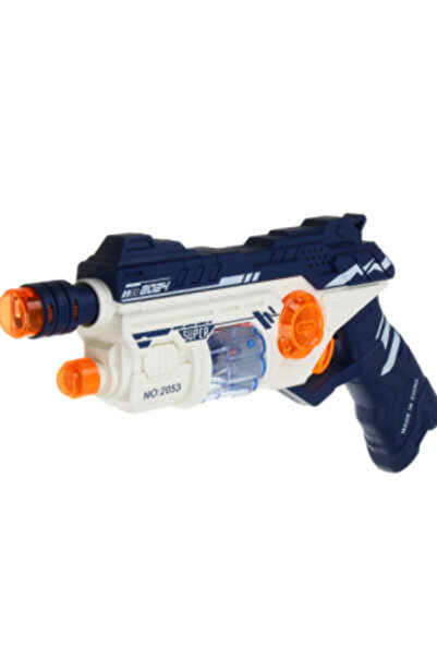 PlayFun Interactive Gun with Realistic Smoke Effect, LED Lights and Sounds.