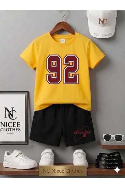 NC Nicee Clothes ΚΑΛΟΚΑΙΡΙΝΟ ΠΑΙΔΙΚΟ ΜΠΛΟΥΖΑΚΙ ΚΑΙ ΣΟΡΤΣ UNISEX (ΕΚΔΟΣΗ 92)
