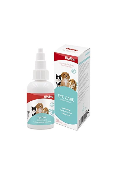 Bioline SOLUTIE CURATARE OCHI PENTRU CAINI SI PISICI 50ML