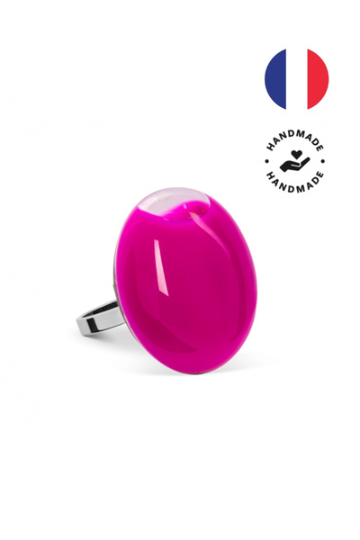 Pylones Glass Ring - Galet - Mini Milk