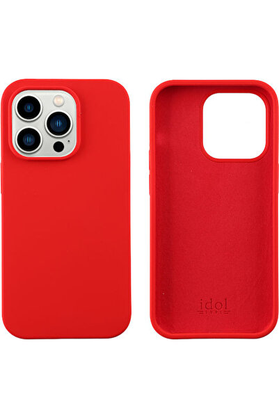 Other Idol 1991 Velvet Elite Κόκκινη Θήκη Πλάτης Σιλικόνης (iPhone 14 Pro) Κω...