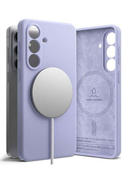 Ringke Θήκη Σιλικόνης Μαγνητική Magsafe Samsung Galaxy S26 Λεβάντα Κωδικός: 2...
