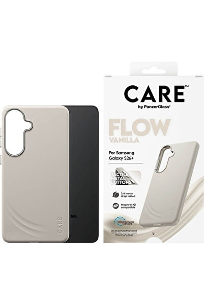 Panzer Glass PanzerGlass Care Πίσω Κάλυμμα Σιλικόνης Μπεζ για Galaxy S26+ Κωδ...