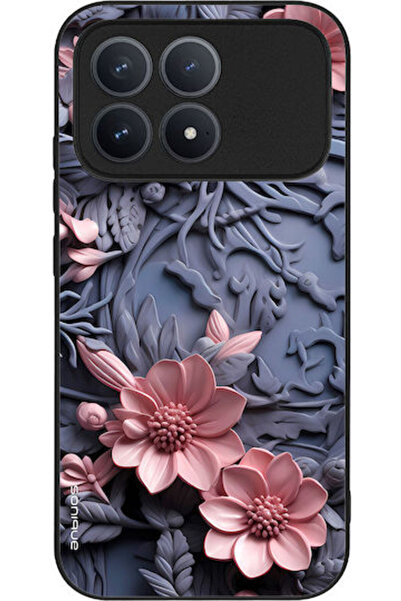 Other Θήκη Sonique Σειρά 3D Λουλούδια Xiaomi Poco F8 Pro 5G Ροζ 02