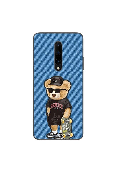 OEM Husa compatibila cu OnePlus 7 Pro Silicon Gel Tpu Model Bear Skate Fashion