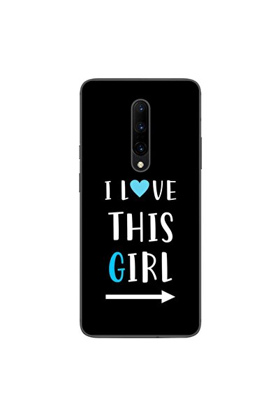 OEM Case compatible with OnePlus 7 Pro Silicone Gel Tpu Pattern Couples I lov...