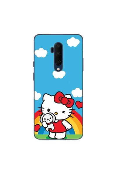 OEM Θήκη συμβατή με OnePlus 7T Pro από σιλικόνη gel TPU με σχέδιο Hello Kitty...