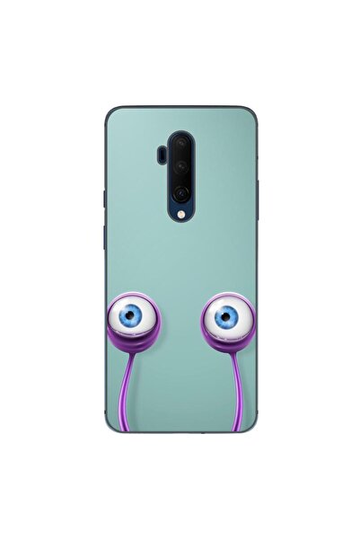 OEM Θήκη συμβατή με OnePlus 7T Pro από σιλικόνη gel TPU με σχέδιο  "Μάτια Σαλ...