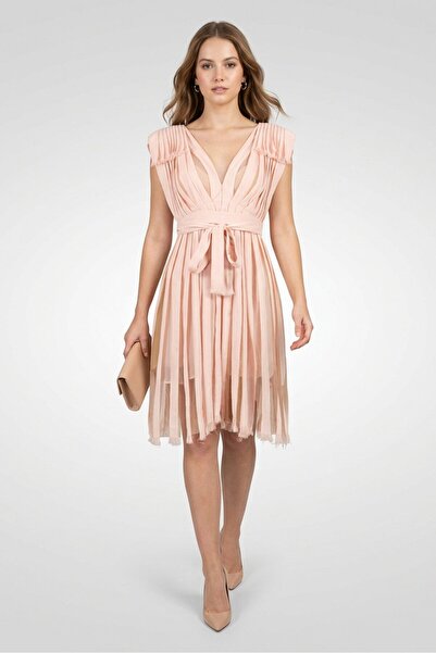 Stella McCartney Women Mara Midi Dress, Pink