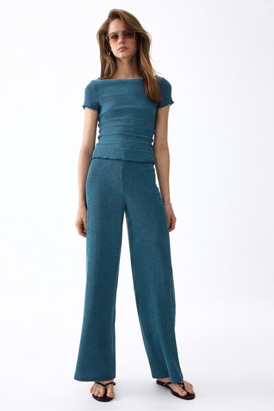 H&M Krinkle Jarse Pantolon