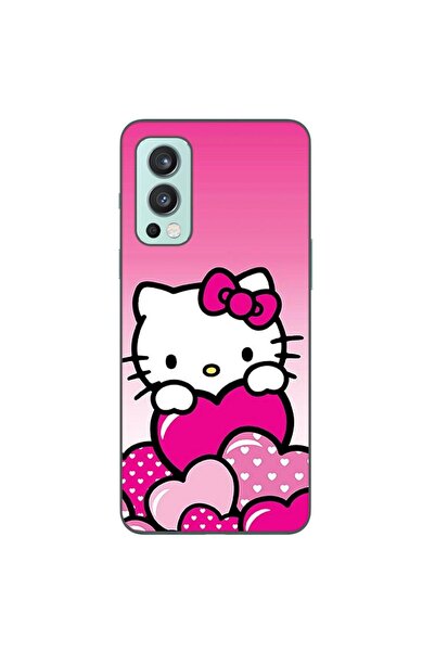 OEM Husa compatibila cu OnePlus Nord 2 Silicon Gel Tpu Model Hello Kitty Pink...