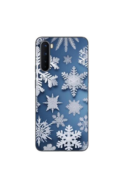 OEM Husa compatibila cu OnePlus Nord Silicon Gel Tpu Model Fulgi de Zapada