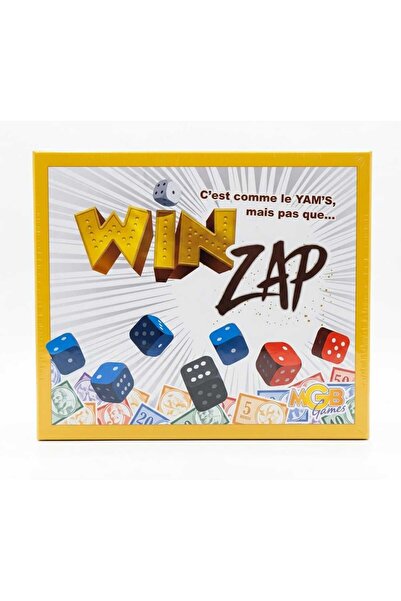 MGB Joc de societate WinZap Games, joc de zaruri și strategie, limba franceză...