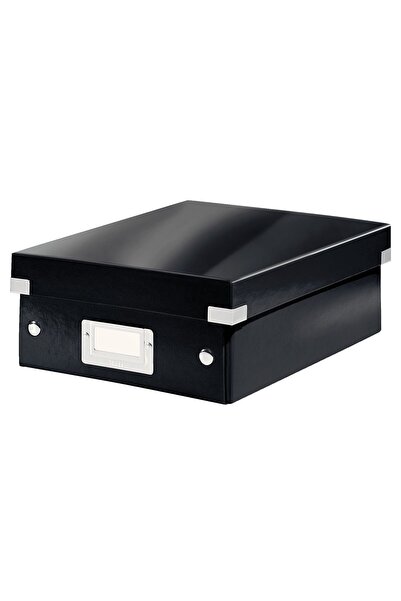 Leitz Cutie organizatoare mică neagră Click&Store