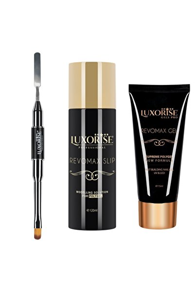 LUXORISE Kit PolyGel Mai bine așa. # 02 + Soluție de modelare CADOU