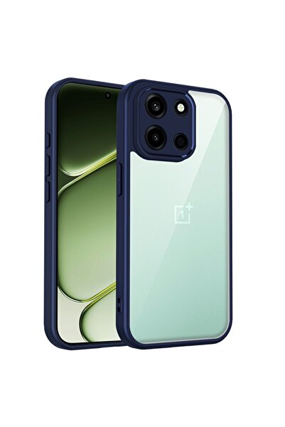 sscase Color Frame Διάφανη Σκληρή Θήκη Blue (OnePlus Nord 6 5G)