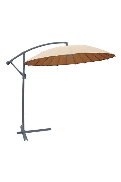 DacEnergy Umbrela soare DacEnergy(C), diametru 300 cm, schelet fabricat din o...