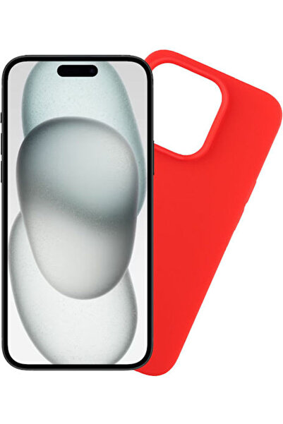 Other Volte-Tel Κόκκινη Θήκη Πλάτης Σιλικόνης για iPhone 15
