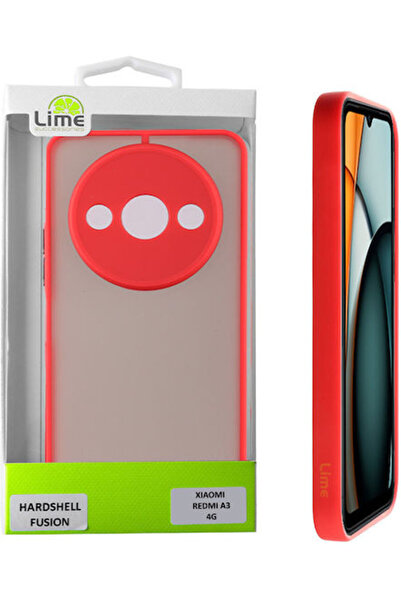 Lime&co Κόκκινο Πίσω Κάλυμμα από Πλαστικό / Σιλικόνη (Xiaomi Redmi A3) Κωδικό...