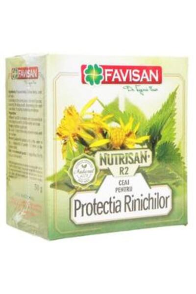 Favisan Ceai pentru Protectia Rinichilor Nutrisan R2 Favisan, 50g