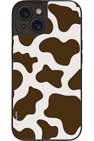 Other Σειρά Sonique Animal Print Apple iPhone 15 Αγελάδα 02 Θήκη Κινητού Τηλε...