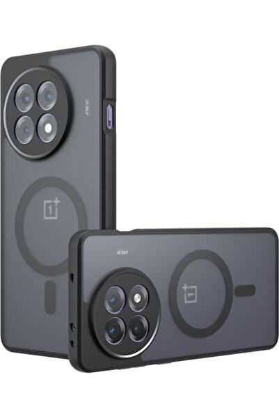 Techsuit Πίσω Κάλυμμα Σιλικόνης Μαύρο (OnePlus 13R)
