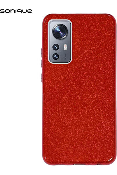 Other Σονίκ Λαμπερή Πίσω Θήκη Σιλικόνης Κόκκινη (Xiaomi 12 / 12X)