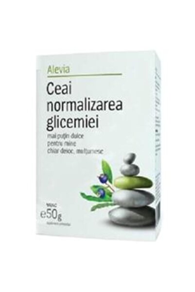 Alevia Ceai Normalizarea Glicemiei Alevia, 50g